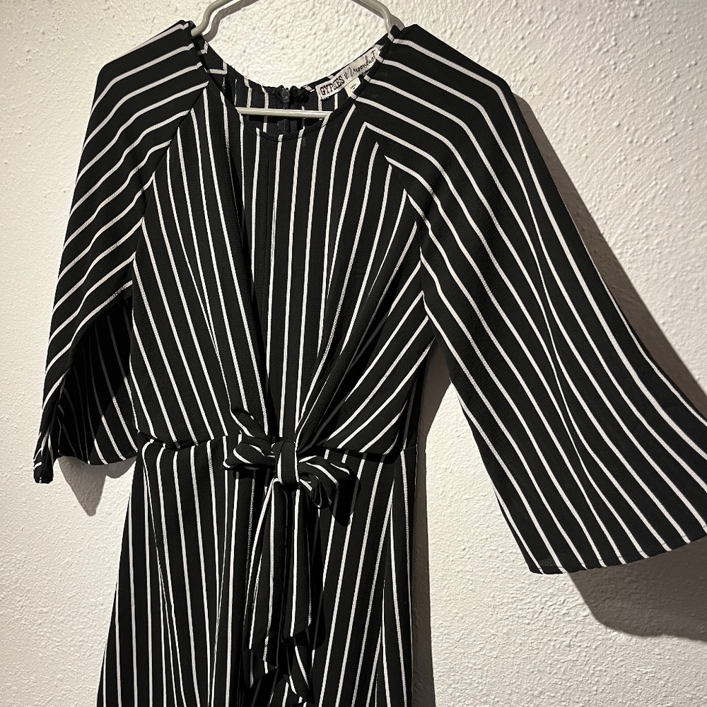 Black and White Dress
